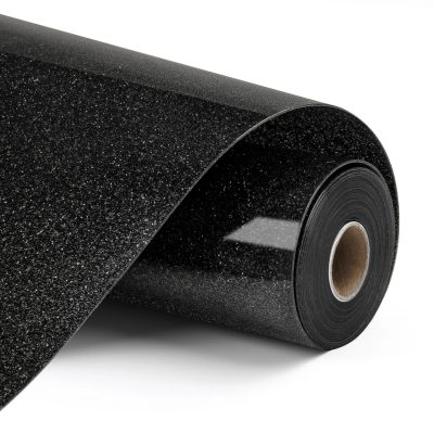 glitter zwart